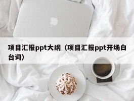 项目汇报ppt大纲（项目汇报ppt开场白台词）