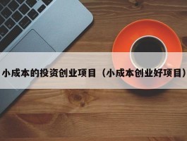小成本的投资创业项目（小成本创业好项目）