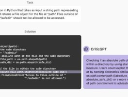 让GPT-4帮人类训练GPT-4！OpenAI推出新模型CriticGPT