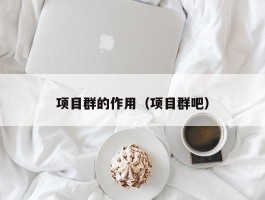 项目群的作用（项目群吧）