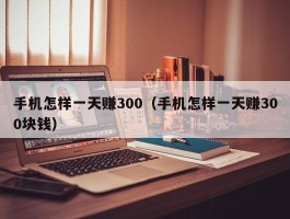 手机怎样一天赚300（手机怎样一天赚300块钱）