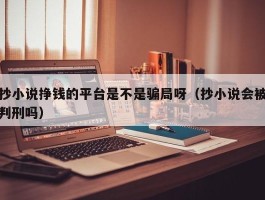 抄小说挣钱的平台是不是骗局呀（抄小说会被判刑吗）