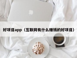 好项目app（互联网有什么赚钱的好项目）