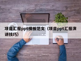 项目汇报ppt模板范文（项目ppt汇报演讲技巧）