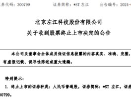 2家A股公司将退市！其中一家去年股价还有299元！
