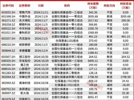 “国家队”四季度重仓股提前曝光！
