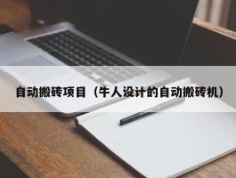 自动搬砖项目（牛人设计的自动搬砖机）
