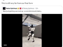 马斯克：特斯拉Optimus可以跳芭蕾